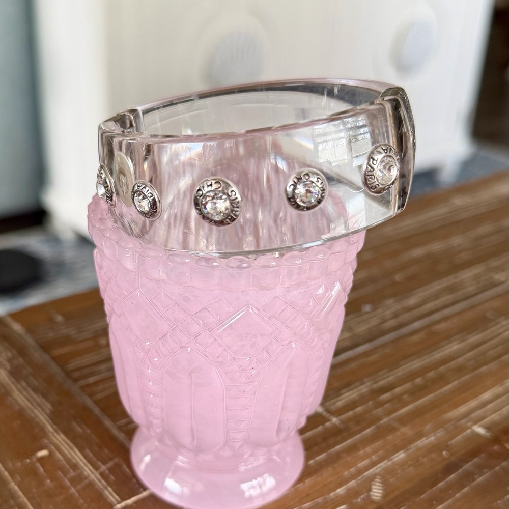 BRIGHTON Clear and Silver Embellished Bangle